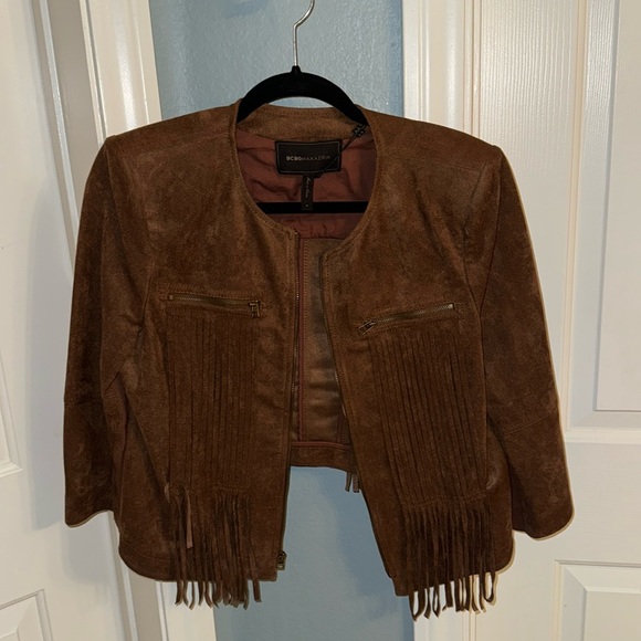 BCBG fringe jacket - Picture 2 of 7